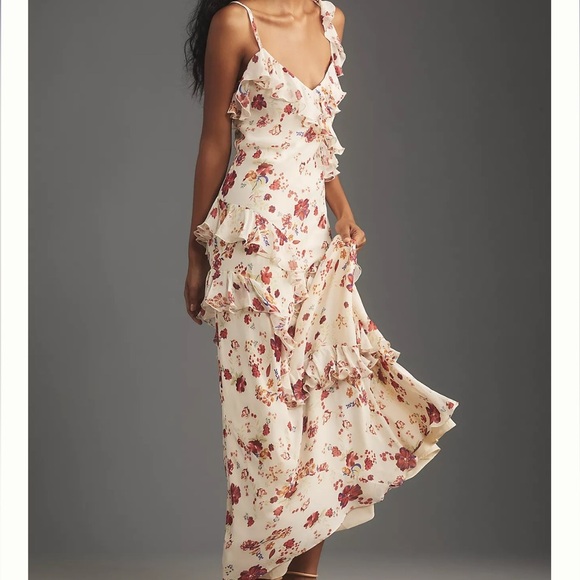 Anthropologie Dresses & Skirts - NWT Let Me Be Anthropologie Sleeveless Ruffle Maxi Dress